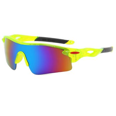 China Sun Protection New Men And Women Colorful Cycling Sunglasses Bike Windproof Sun Glasses Outdoor Sports Glasses Wholesale for sale