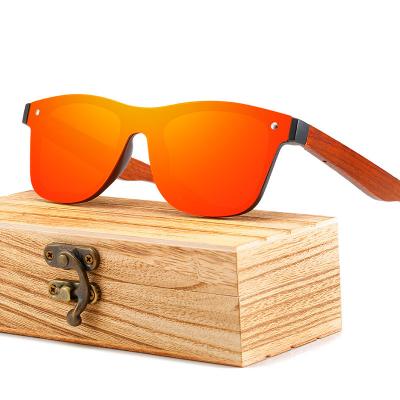 China Butterfly Frame Bamboo Wooden Glasses New Spring Foot Integrated Polarized Sunglasses Nail Foot Bamboo Sunglasses Wholesale for sale