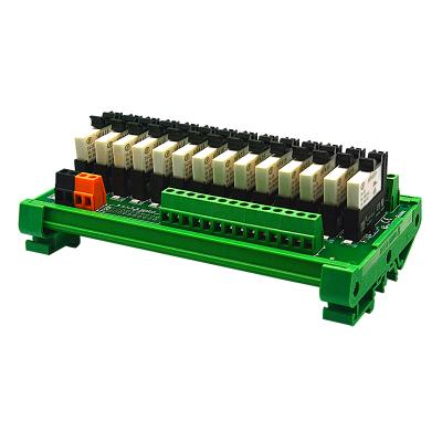 China OEM Factory Hongfa 14 Channel Sealed Ultra-thin 6A/12V Electrical Module With Pluggable Feedback Diode Current Relay for sale