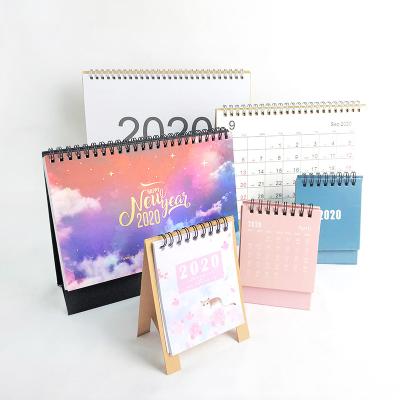 China Office Calendar Logo Planner Calendar Custom Printing Wholesale Custom 2021 Table Calendar Large for sale