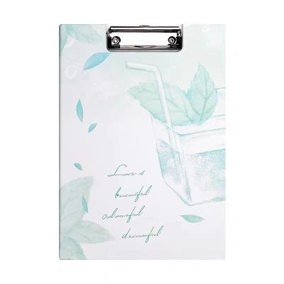 China Custom Kawaii Eco-friendly Hardcover Book Factory Price A4 Clipboard Folding Foldable Clipboard for sale