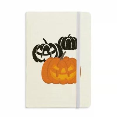 China Customizable Hardcover Halloween Series Pumpkin A5 Notebook for sale