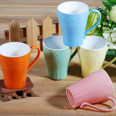 China Chaozhou Factory Sustainable Western Indoor Breakfast Cup Drinkware Tea Table Cup for sale