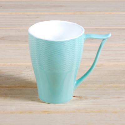 China Viable Wholesale Fine Quality Drinkware 330ml Or Customized Mugs Mugs Large Porcelain Coffee Mug With Handle for sale