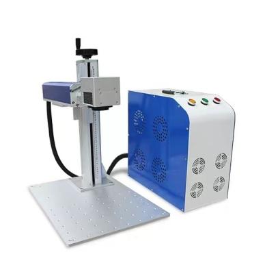 China Laser Marking 20W/30W/50W Fiber laser marking machine stainless steel marking machine nameplate etching machine for sale