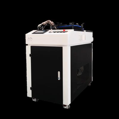 China Metal Materials 500w 1000w 1500w Handheld Continuous Fiber Laser Welding Machine For Metal Steel for sale