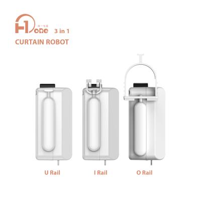 China Easiest Motorized Curtain System Minimalist Wireless Remote Control Smart Universal Motorized Tuya Intelligent Curtain Robot for sale