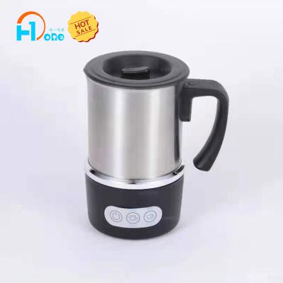 China New Arrival Sustainable Portable Coffee Frother Automatic Electric Milk Frother with Stainless Steel Body and Beater for sale