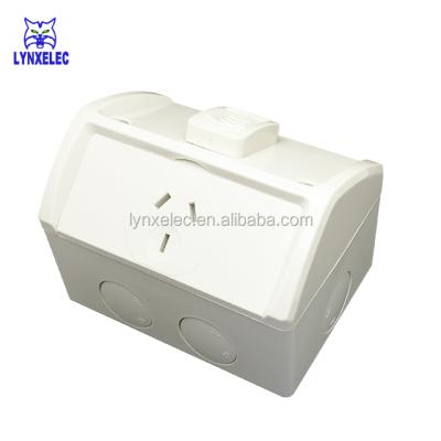 China Australia Residential / General Purpose Weatherproof Switched Socket Outlet Weatherprotected IP53 for sale