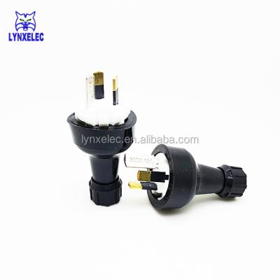 China 3pin 10AMP 439 residential/general purpose rewireable socket rewireable plug and Australia SAA plug for sale