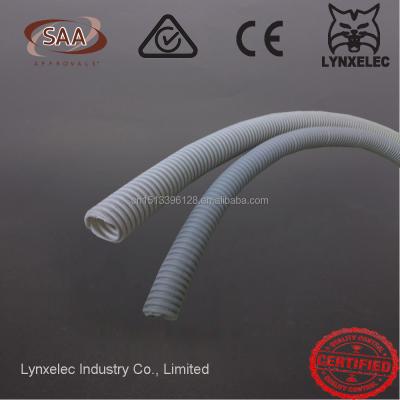 China Electricial Pipe Standard 25MM PVC Corrugated Conduit Australia Flexible Conduit Conduit for sale