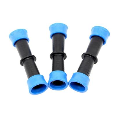 China Eco Friendly Agriculture Drip Irrigation System Dn17 Lock Ring Coupling Connectors For Drip Tape for sale