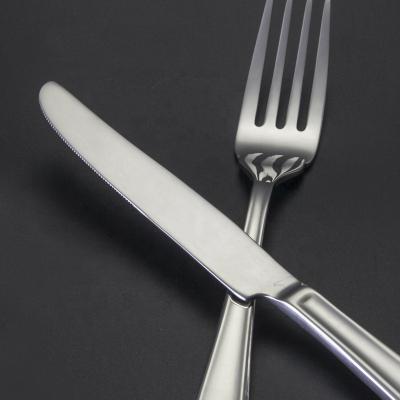 China OEM/ODM cubiertos stainless steel flatwar flatware sustainable reusable flatware cutlery set for hotel restaurant for sale