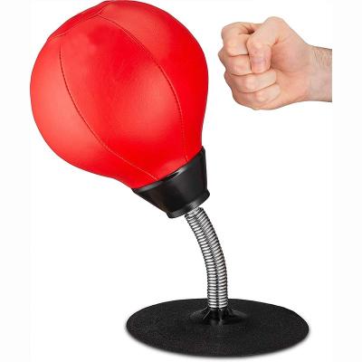 China Eco-Friendly Tech Tools Stress Buster Desktop Punching Bag - Suctions at your desk, heavy duty trigger ball for sale