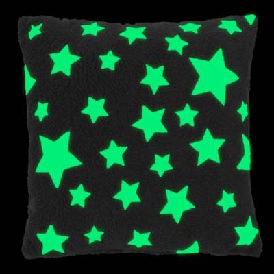 China Anti-Bacteria Glow in Dark Cushion Shear Soft Warm Kids Bedding Sofa Quilt Filled Pads for sale