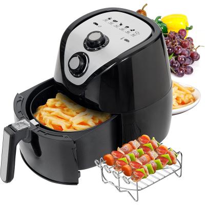 China Easy Operate 3.4Qt Air Fryer / 3.2L 1500-Watt XL Electric Oven Oil Free Air Hot Fryers for sale