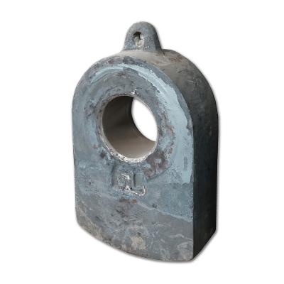 China Crushing High Chrome Panel Hammerhead Hammer Crusher Spare Parts Foundry for sale