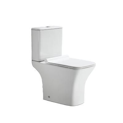 China Chinese Modern Elegant Bathroom Ceramics Double-Flow Factory Toilet Toilet Modern Design Two-Piece Toilet for sale