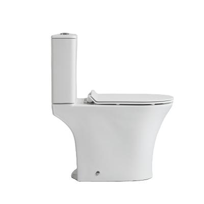 China Double-Flow Good Quality Factory Direct Bathroom Fittings Floor Standing WC Self-Cleaning Toilet for sale