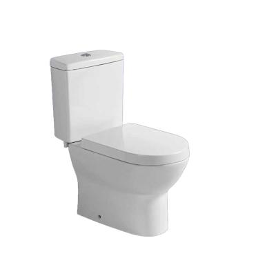 China Modern Rimless Concealed Tank Water Saving Back To Wall Toilet For Office Building Bathrooms for sale