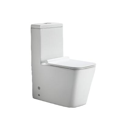 China High Quality Water Saving Porcelain Double-Flow Hotel Ceramic Washdown Toilet For WC for sale