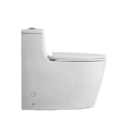 China Wholesale Double Flush Sanitary Ware Double Flush Single Piece Toilet Sale Soft Cover Ceramic Accessories Seat Cross Style for sale