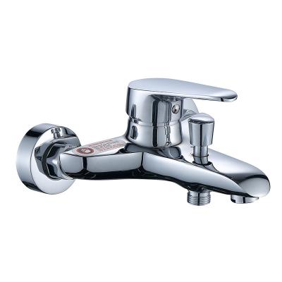 China With Latest Style Sliding Bar Bathroom Bath Shower Mixer Tap Chrome Wall Mounted Bath Shower Mixer Tap Single Lever Brass Shower Faucet for sale