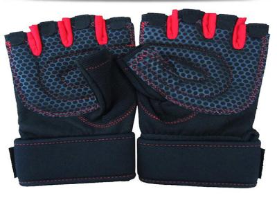 China Palma elástico del cuero de la zalea del puño de los guantes de la mano del entrenamiento de la industria ligera en venta