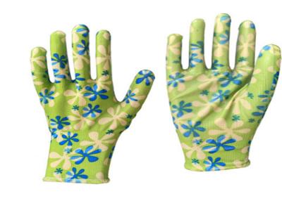 China Garten-Arbeits-Handschuhe Petro chemische, Öl-Beweis-Nitril-Garten-Handschuhe zu verkaufen