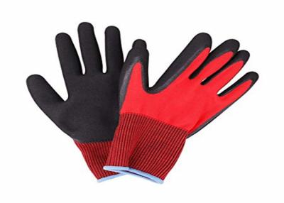 China Lightweight Nitrile Coated Work Gloves Knitted Wrist For Industrial Working for sale