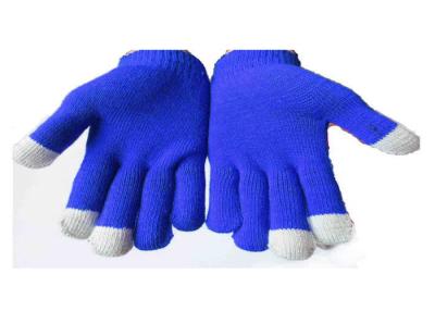 China Drei Finger-warme Touch Screen Handschuhe, Acryl strickten Magic Touch-Schirm-Handschuhe zu verkaufen