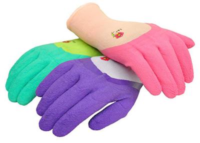 Chine Gants de travail enduits par latex fait sur commande, gants de jardinage de dames avec la mousse micro à vendre