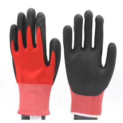 Chine Nylon d'abrasion de 13 de la mesure 15 de mesure de jardin gants de travail/revêtement résistants de polyester à vendre