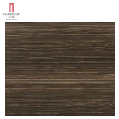 China Modern Large Size Brown Wood Ceramic Tile for sale