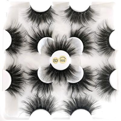 China Full Strip Natural Custom Long Wrap Lashes 3d Blend Mink Eyelashes Vendor Lashes Lashes for sale