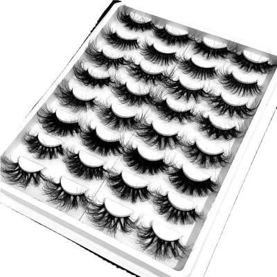 China False Eyelashes 3d Mink Eyelashes Criss Cross Lashes Private Label Lash Own False Eyelashes Logo for sale