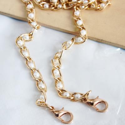 China DIY Bag Chain Pearl Bag Chain Luggage Hardware Accessories for sale