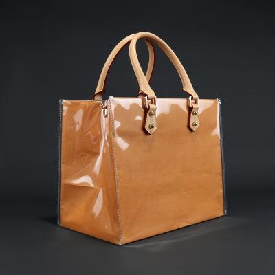 China High Quality Good Quality Designer Bags Womens Brands Women Handbags Famous PVC Tote Bag With Good Quality for sale