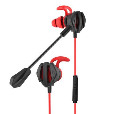 China Comfortable Wearing 2021 new G9 Wired Headphone Helmets Earphone For CS Games Gaming In-Ear Headset 7.1 With Mic Volume Control PC Gamer Earphones for sale