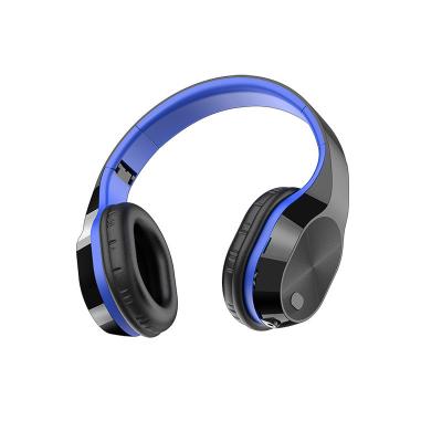 China Wireless Headset T5 Noise Reduction In-Ear Headphone Comfortable Wearing Stereo With Mic Foldable Head-Mounted Stereo Hi-Fi Earphone for sale