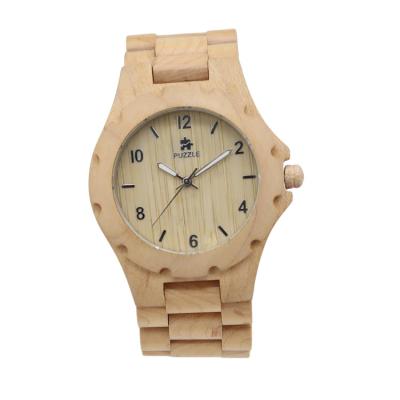 China Good quality unisex wholesale stylish wooden wristwatch bamboo watch for sale