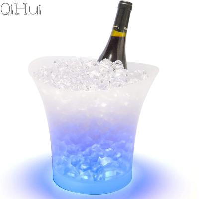 China Wholesale Factory Price 5L RGB Variable Large Wine Champagne Ice Bucket Stereo Viable for sale