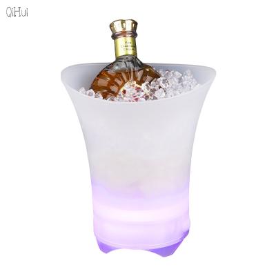 China New Arrival 5L LED Music Speaker Ice Bucket Viable Built-in Color Dimmable Wine Beer Bucket For Party/Home/Bar for sale