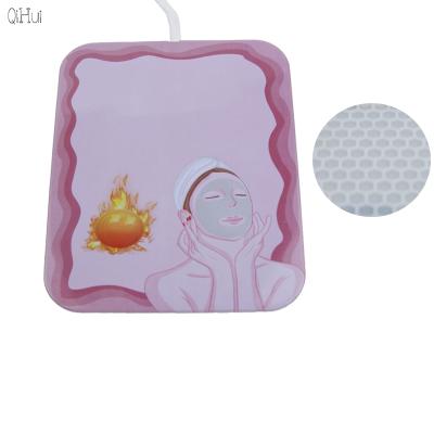 China Popular Qihui Smart Touch Heating Adjustment 3 Speed ​​Constant Temperature Facial Masks Warmer Hand Gifts Heating Mat Pad Fast Heater Facial Massager for sale