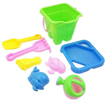 China Funny Educational Toy 2020 New Design Summer Vacation Beach Sand Outdoor Bucket Toy Sets for sale