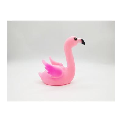 China 2020 Hot Sale Flamingo Silicone Rubber Toy For Baby 86*40*71 for sale