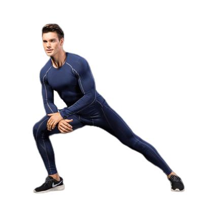 China Breathable Compact Tight Training Men's Fitness Ball Sports Running Suit for sale