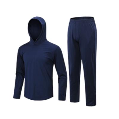 China Men's Breathable Fitness Two Long Sleeve Casual Sweatsuit for sale