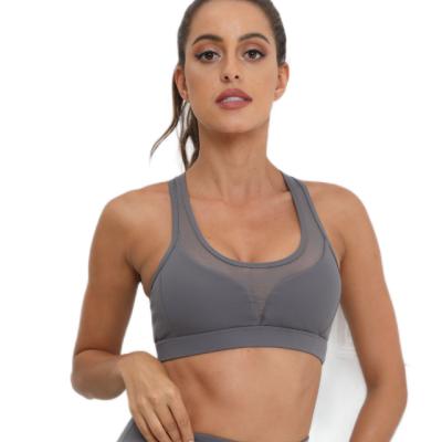 China Breathable Round Neck Beauty Women's Waist Game Yoga Sports Tight Back Bra for sale