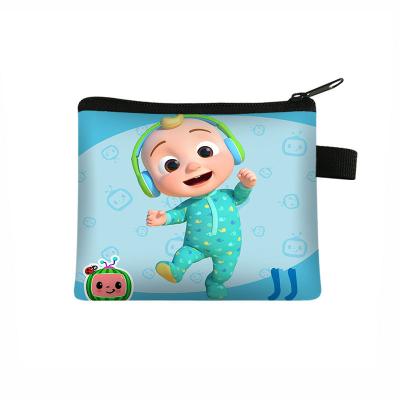 China Cute Vintage Super Baby Kids Coin Purse Student Coin Key Storage Bag Polyester Portable Coin Purse for sale